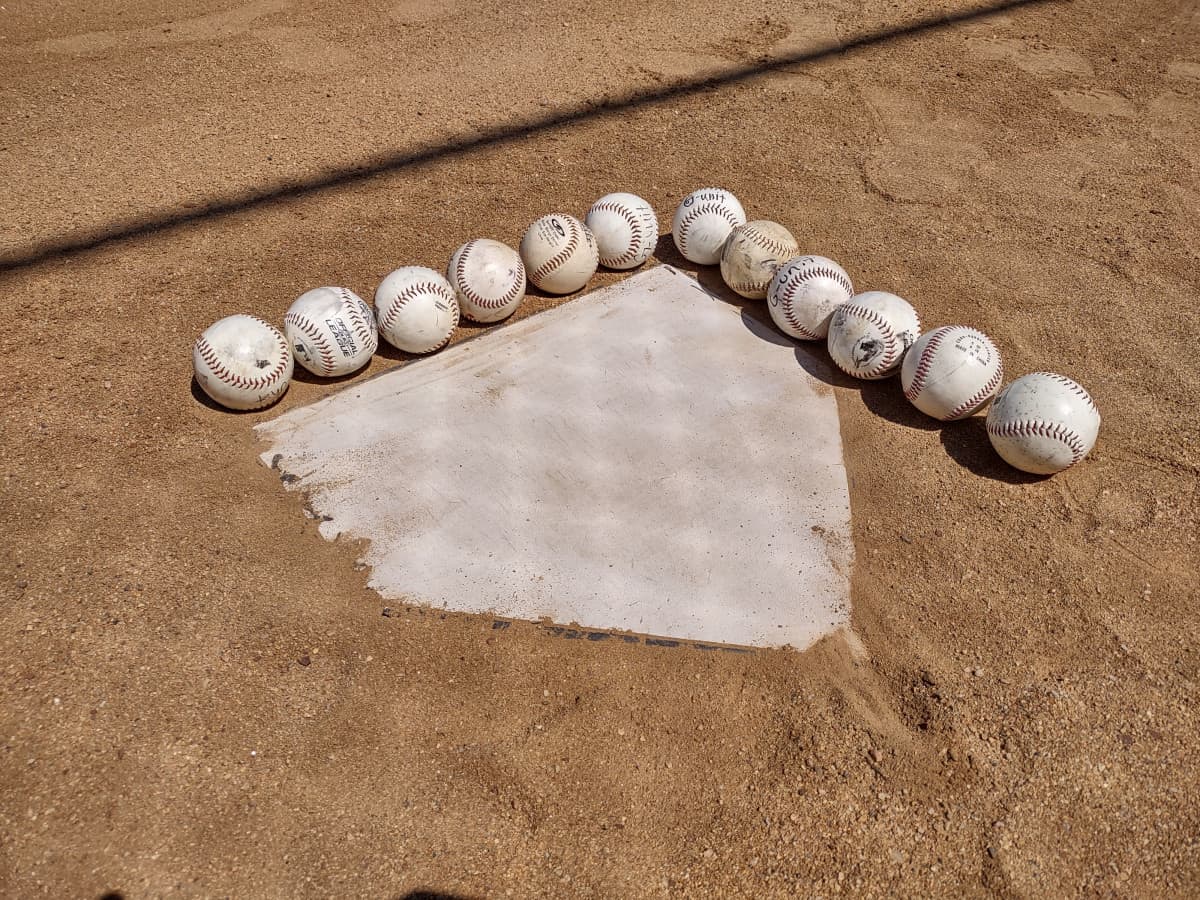 Measuring Home Plate Using Baseballs