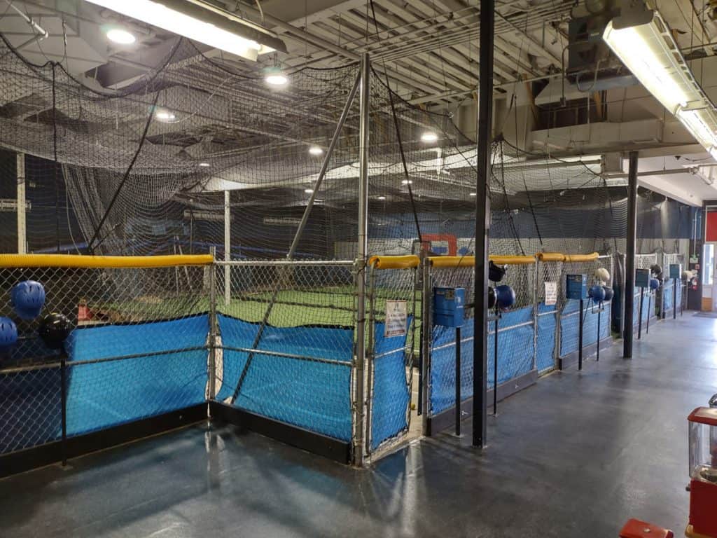 Iron Mike batting cages at Play Ball! Baseball and Softball Academy in Lakewood, Co